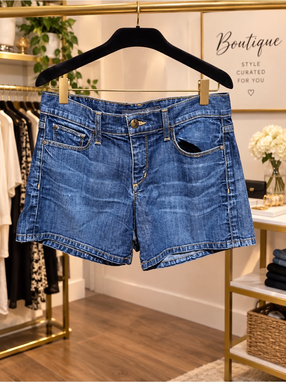Joe's Jeans Blue Denim Casual Short